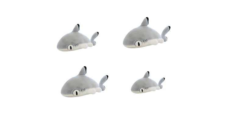 Shark Kitty Plush Merch